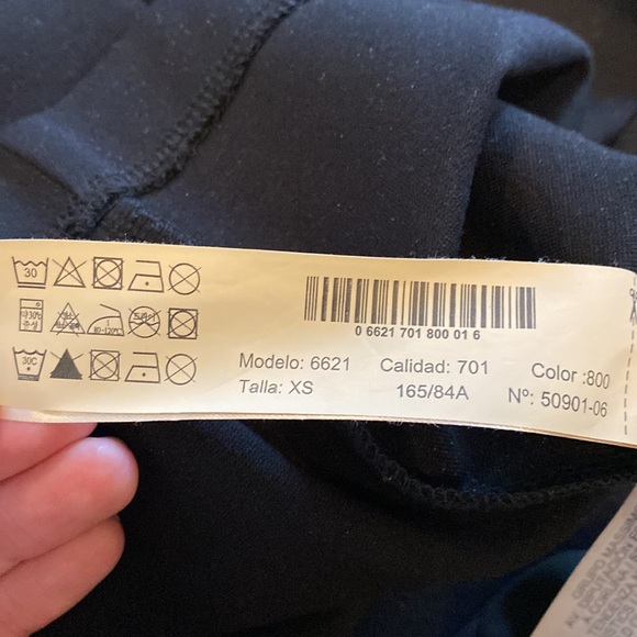 Massimo Dutti Black Cocktail Dress XS - Picture 6 of 10